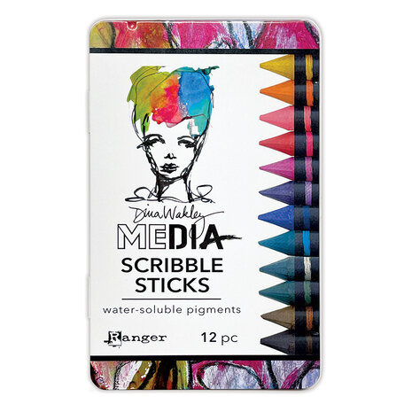 Ranger - Dina Wakley MEdia Scribble Sticks (5pcs)