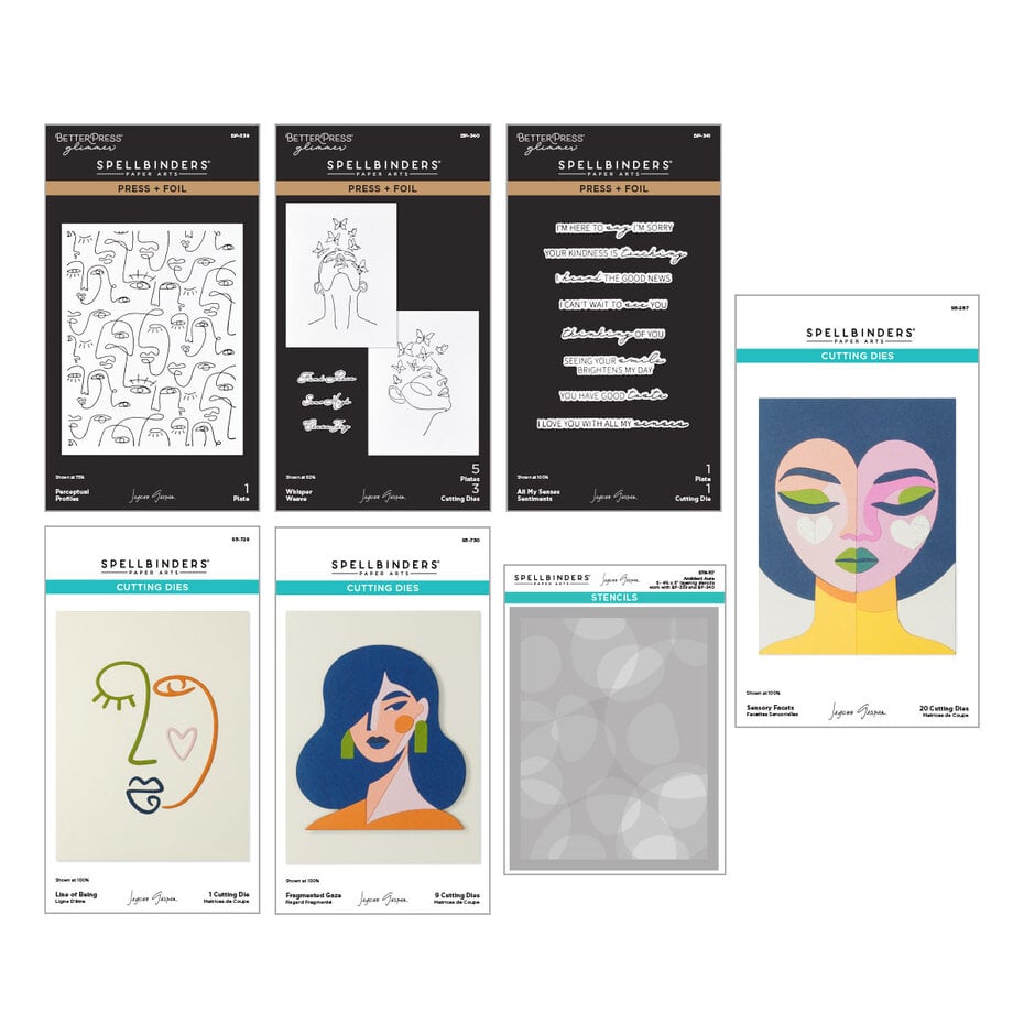 Spellbinders - All My Senses Bundle I Want It All!