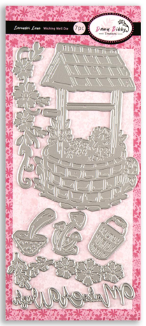 Dawn Bibby - Lavender Lane Wishing Well Die DL Dawn Bibby - Lavender Lane Wishing Well Die DL