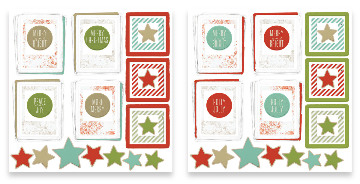 Arden Creative Studio - Christmas Cheer Ephemera Pack Frame (56pcs) by Katie Pertiet