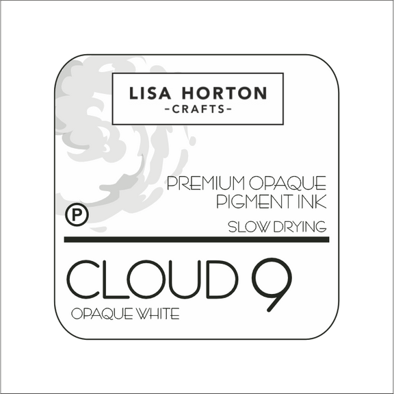 Lisa Horton Crafts Opaque Pigment Ink Pad - Opaque White Lisa Horton Crafts Opaque Pigment Ink Pad - Opaque White