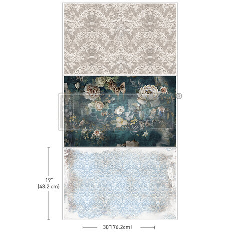 Re-Design with Prima Heartfelt Memories 19.5x30 Inch Tissue Paper Pack (3pcs)