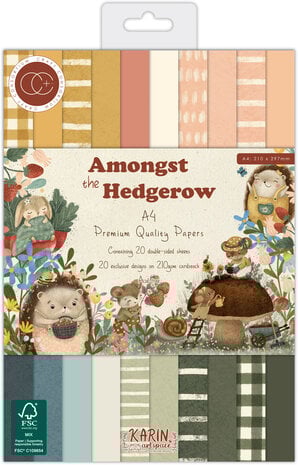 Craft Consortium - Amongst the Hedgerow A4 Premium Paper Pad 