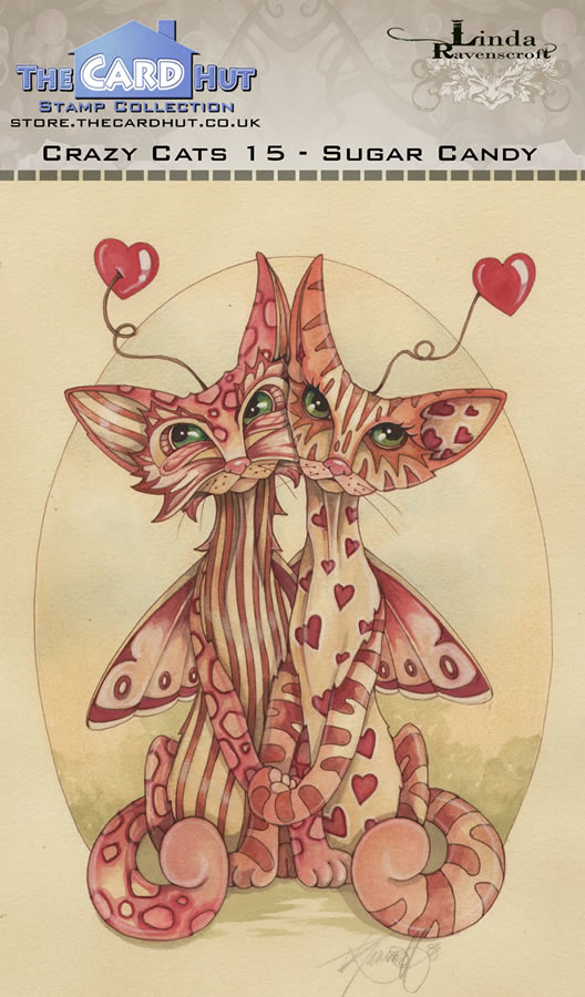 the-card-hut-crazy-cats-sugar-candy-clear-stamps-l the-card-hut-crazy-cats-sugar-candy-clear-stamps-l