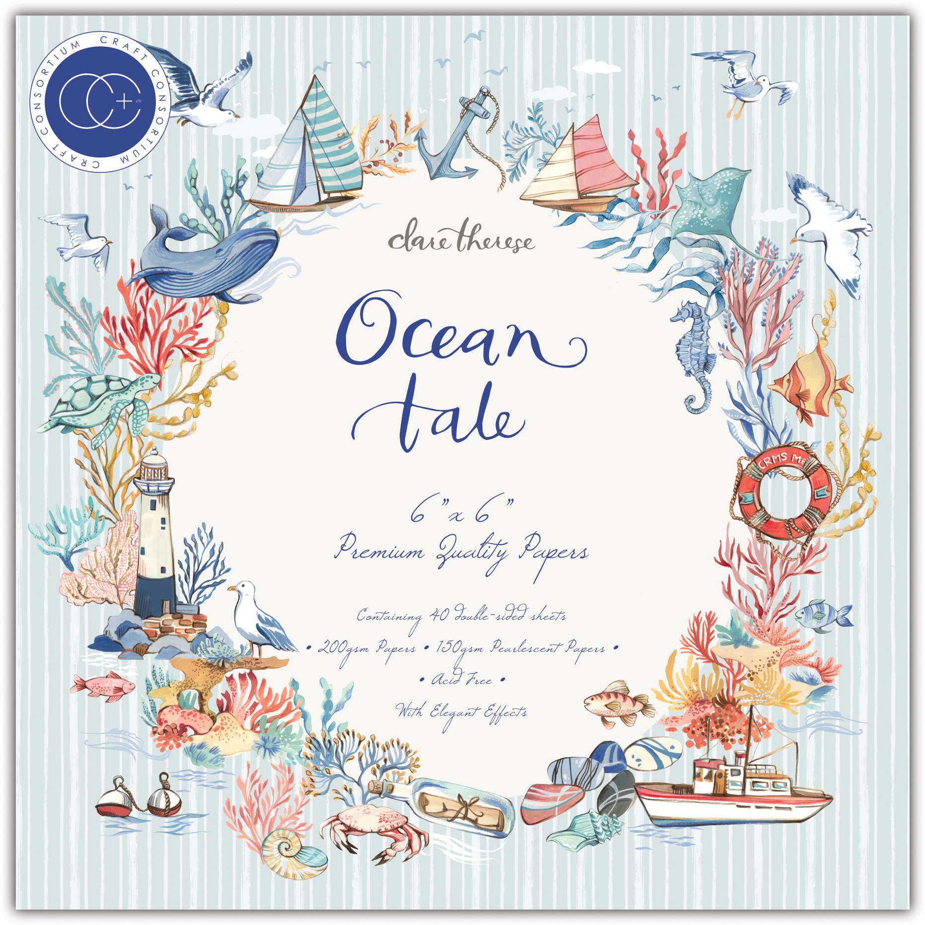 craft-consortium-ocean-tale-6x6-inch-paper-pad-ccp