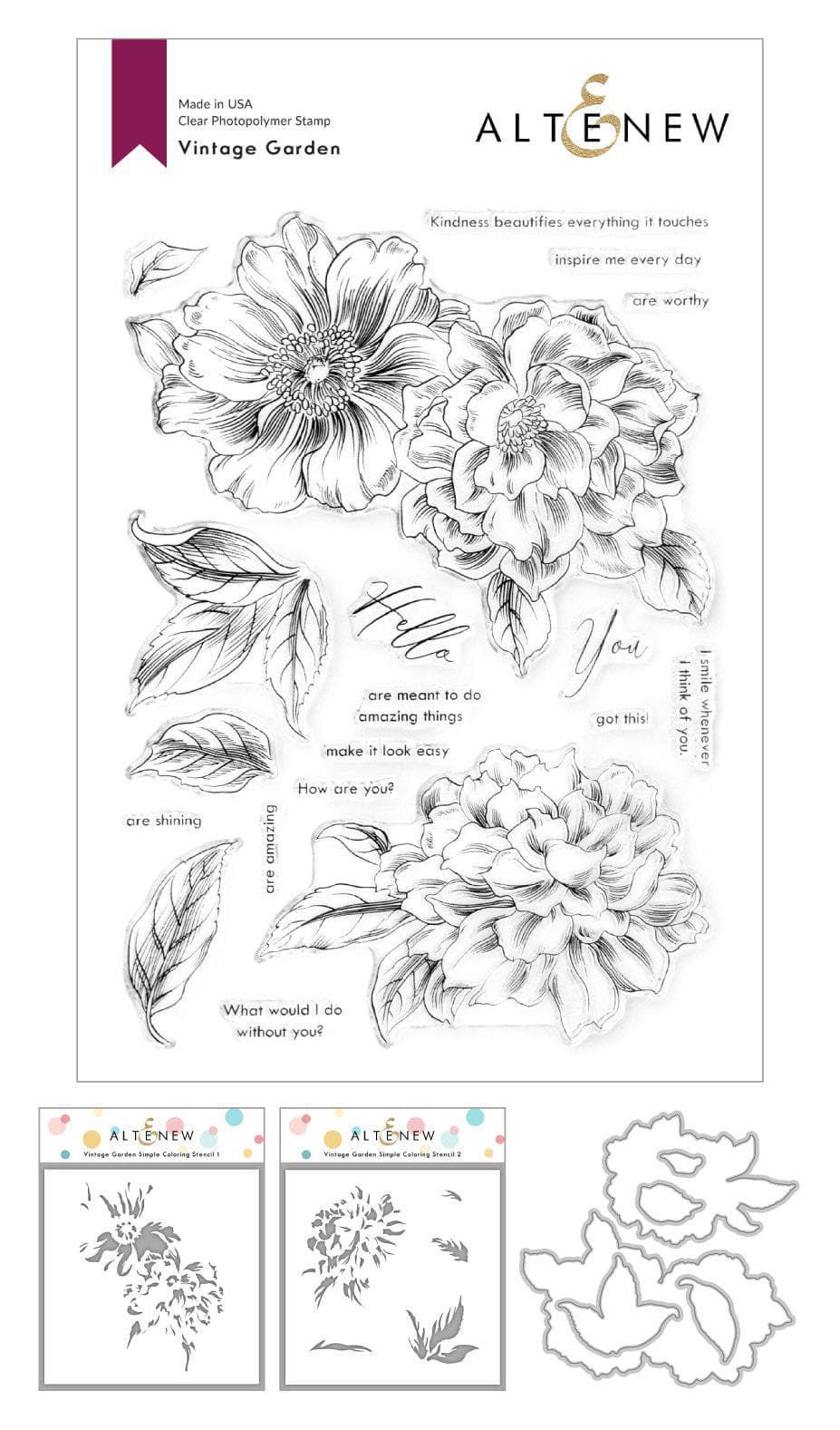 Altenew - Vintage Garden  Altenew - Vintage Garden