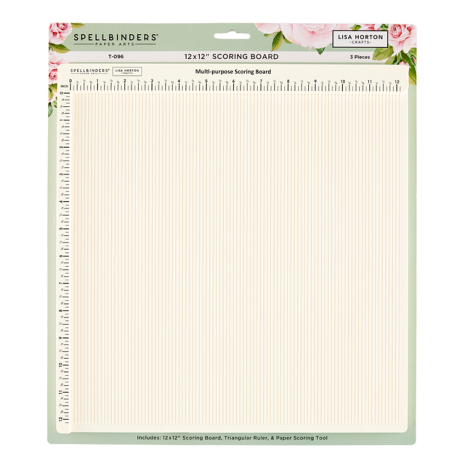 Spellbinders - Lisa Horton Crafts Special Edition 12x12 Inch Scoring Board