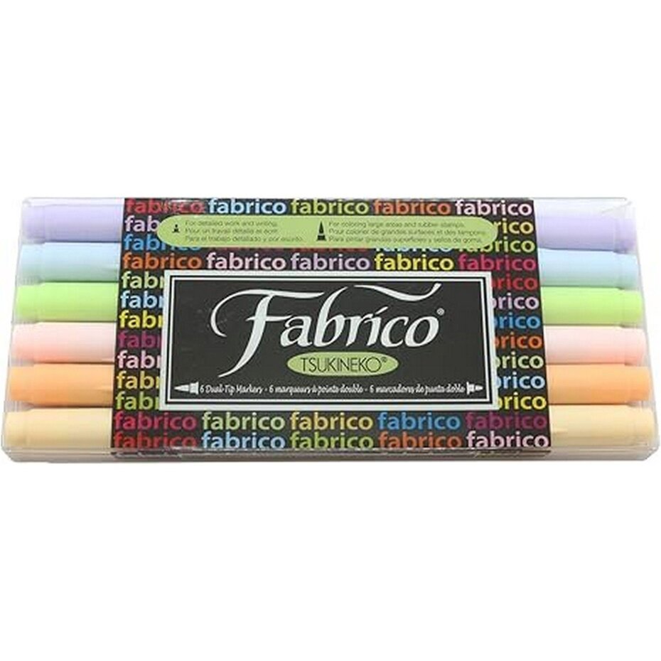 Tsukineko - VersaCraft Fabrico Marker-Set Sorbet (6 Stück) 