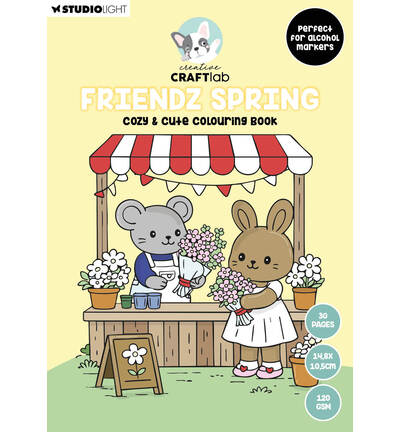 Craftlab - Spring Friendz - 30 Sheets nr. 09