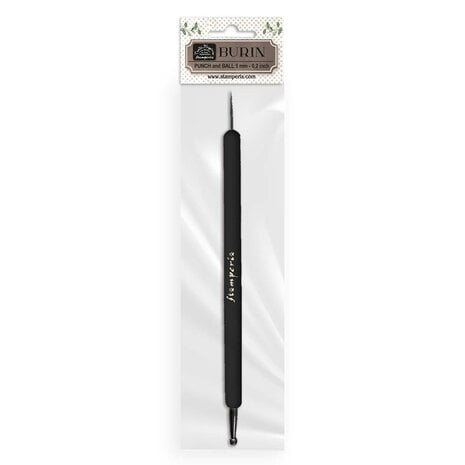 Stamperia- Create Happiness Burin Punch and Ball Ø5mm Stamperia- Create Happiness Burin Punch and Ball Ø5mm