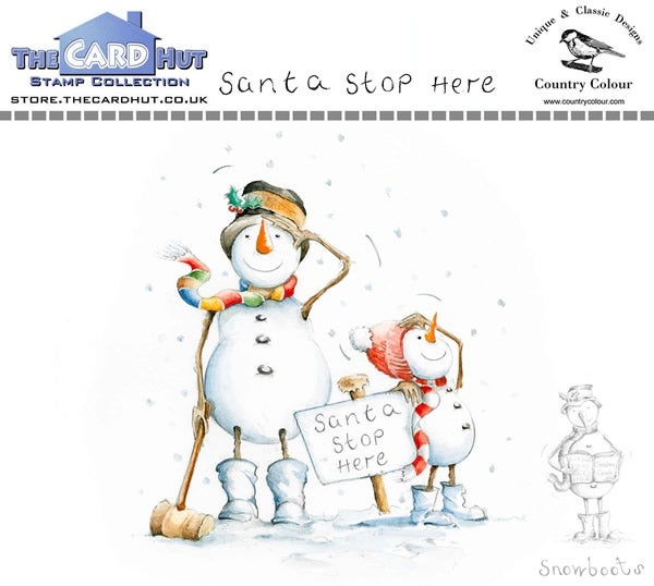 the-card-hut-snowboots-santa-stop-here-clear-stamp the-card-hut-snowboots-santa-stop-here-clear-stamp