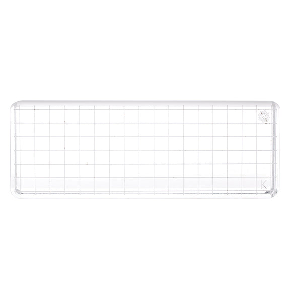 Fun Stampers Journey - Clear Block (4 7/16" x 1 5/8") - K Fun Stampers Journey - Clear Block (4 7/16" x 1 5/8") - K