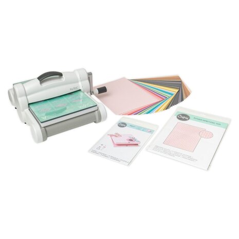 Sizzix Big Shot Plus Starter Kit - White & Gray 