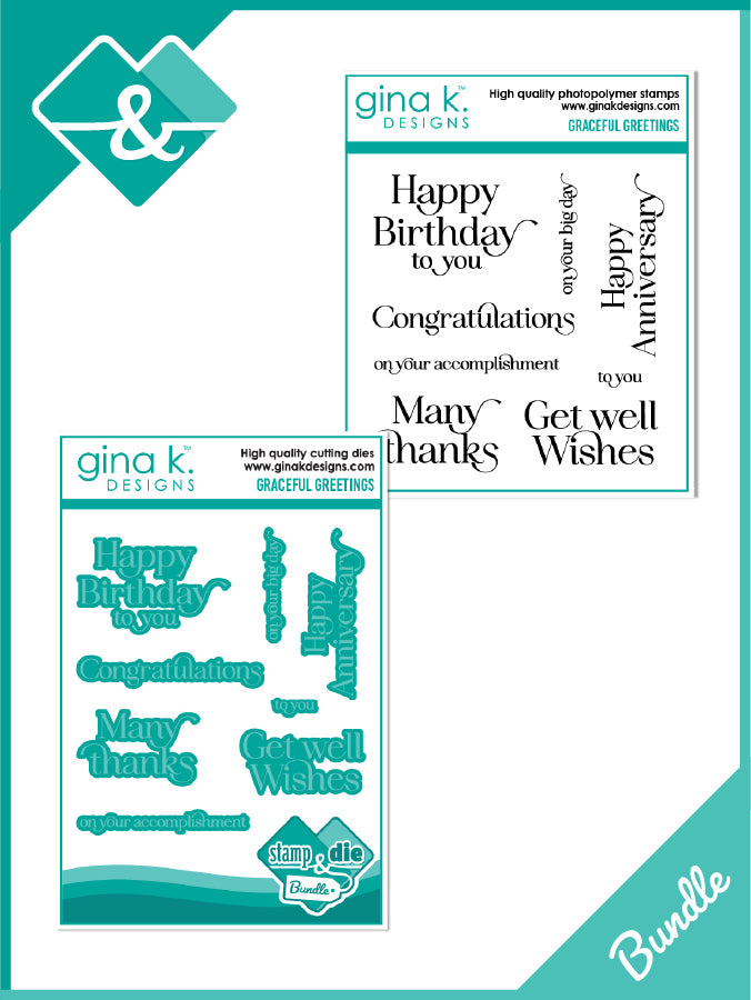 Gina K Designs - BUNDLE- Graceful Greetings