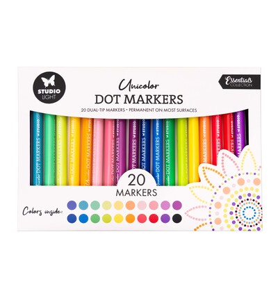 Studio Light - Unicolor Consumables nr. 63 - Unicolor Dot Markers