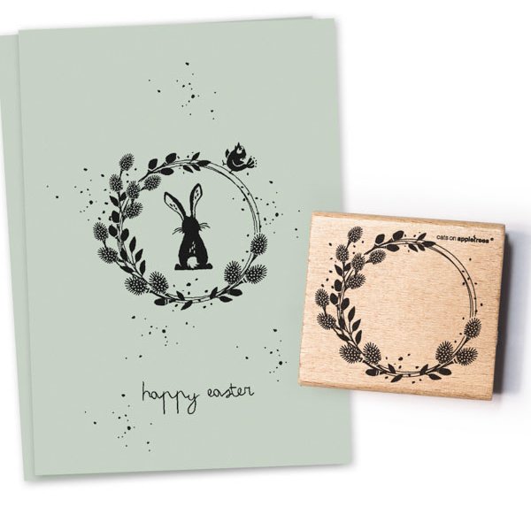 stempel-fruehlingskranz