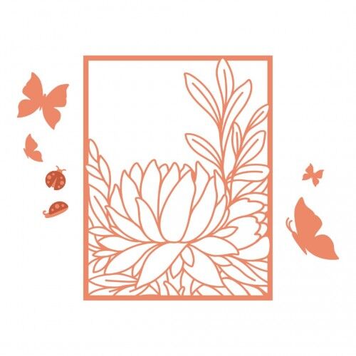Couture Creations - Forest Bloom Cutting Die Set 9pc