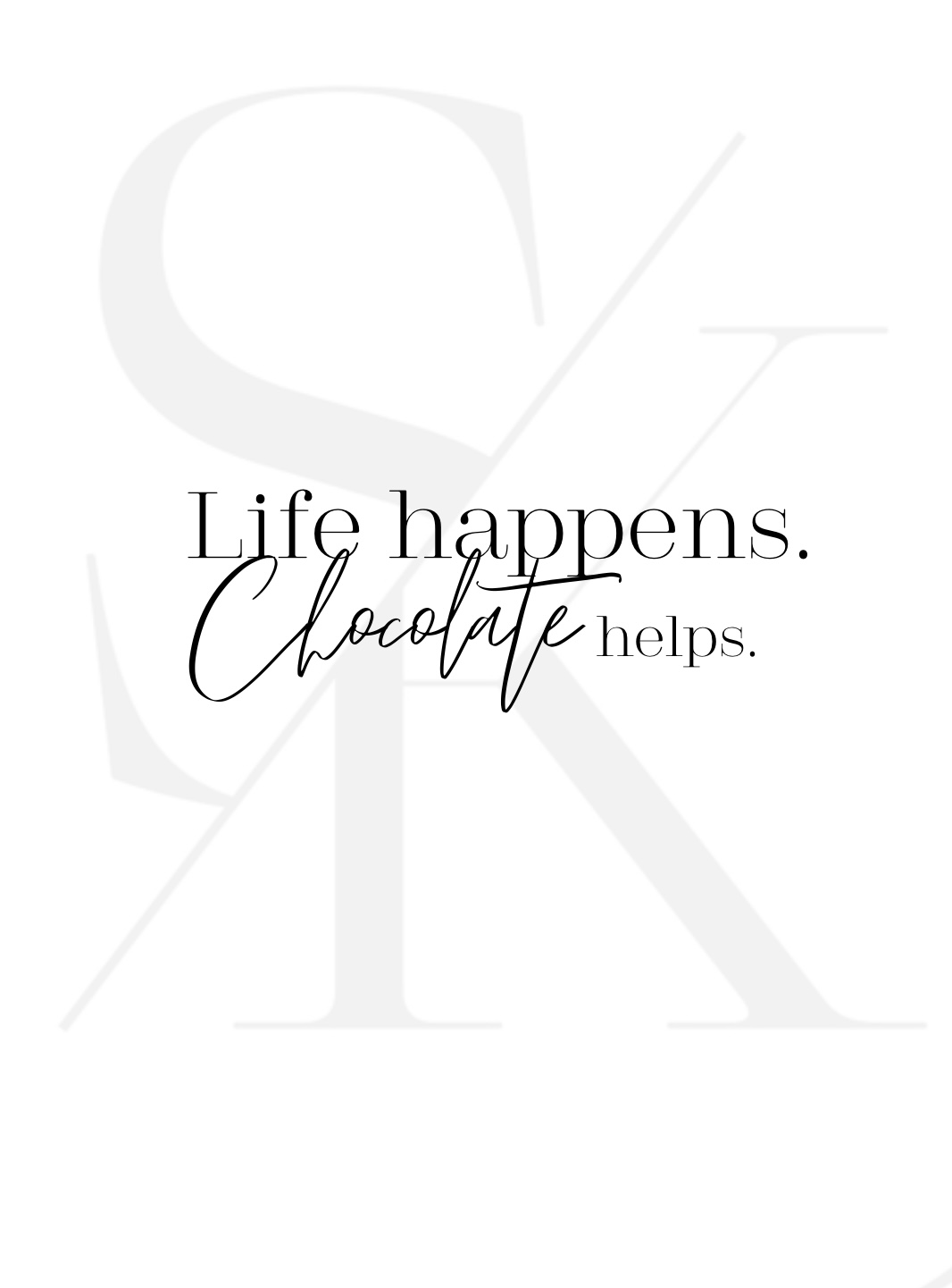 Stilvoll-Kreativ - STEMPEL LIFE HAPPENS  
