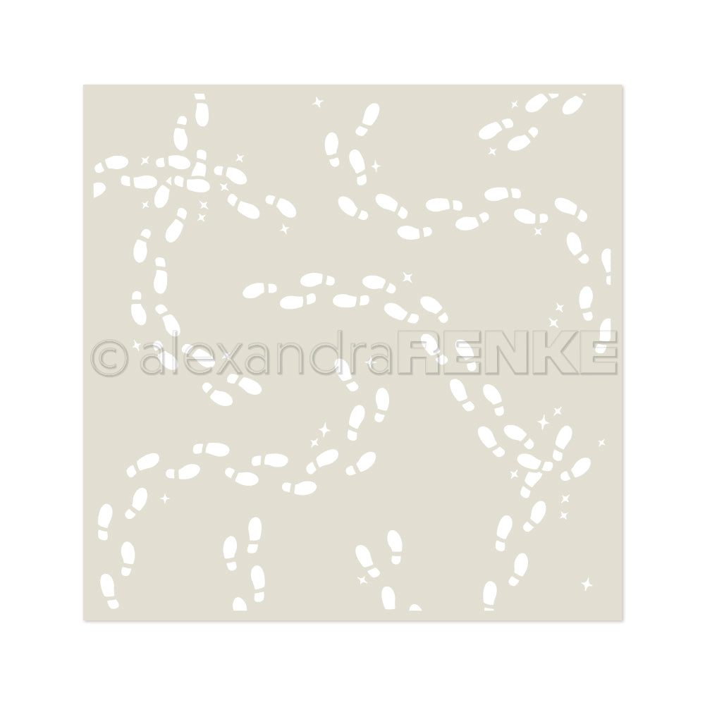 Alexandra Renke - Stencil 'Zauberhafte Wichtelspuren'