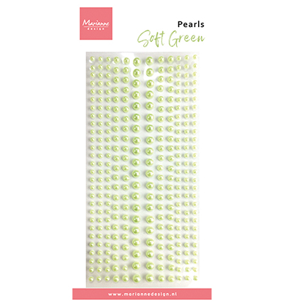 Decoration Pearls Soft Green