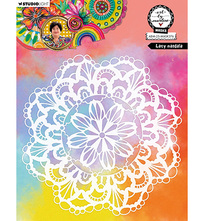Studio Light - Stencil - Lacy mandala Art By Marlene nr. 376