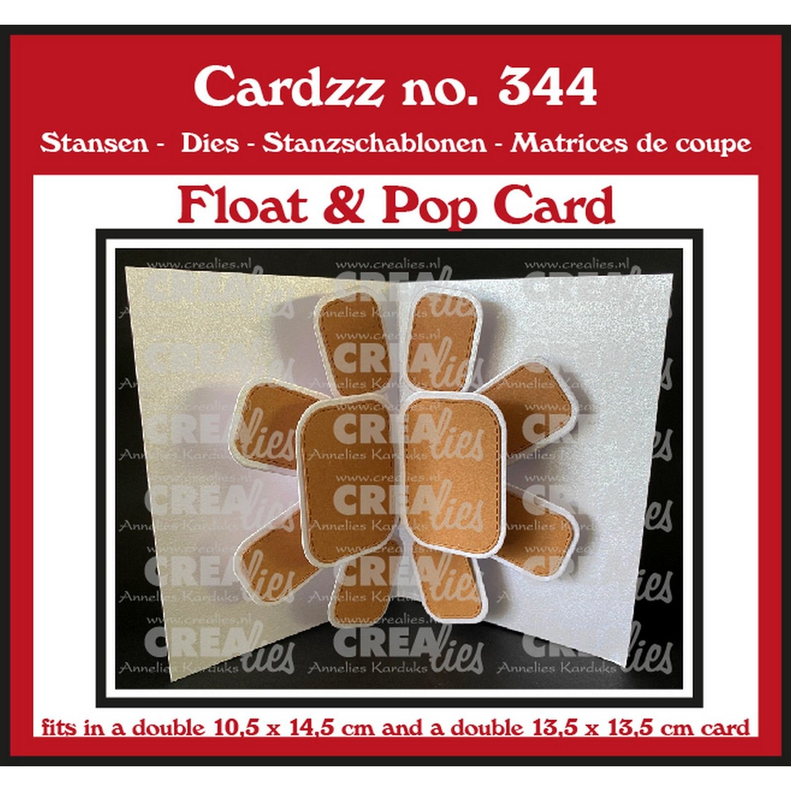 Crealies • Cardzz Float & Pop Card Crealies • Cardzz Float & Pop Card