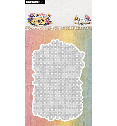 Studio Light - Hazel Eaton - Hintergrund - Grid background Dragonfly Dreams nr. 1066
