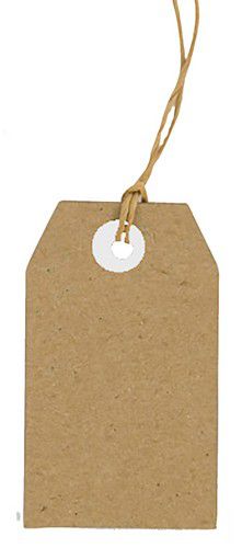 Joy! Crafts Kraft tags 30x50mm 25st  Joy! Crafts Kraft tags 30x50mm 25st