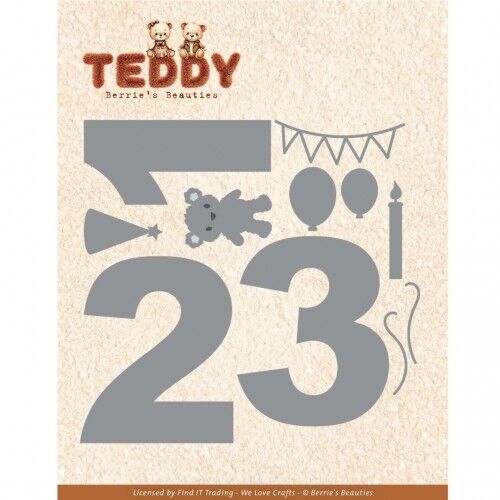 Dies - Berries Beauties - Teddy - Teddy Celebrates Dies - Berries Beauties - Teddy - Teddy Celebrates