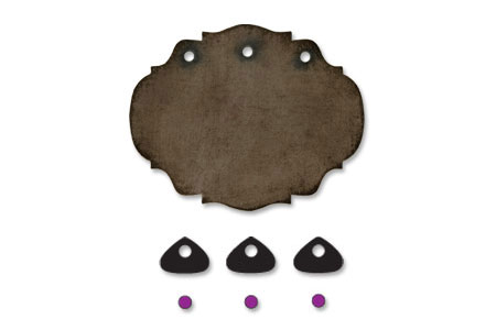 Tim Holtz-Movers & Shapers 3 Punches 1/4"