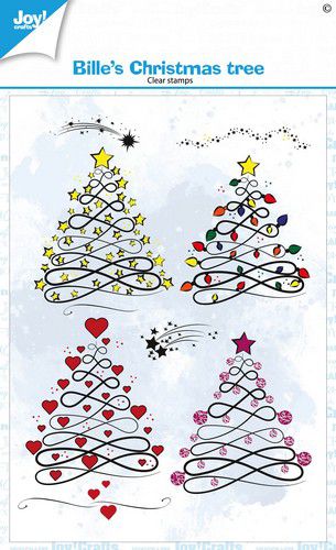 Joy! Crafts Clearstamp A6 - Clearstamps _ Billes Xmas Tree KreativDsein Design
