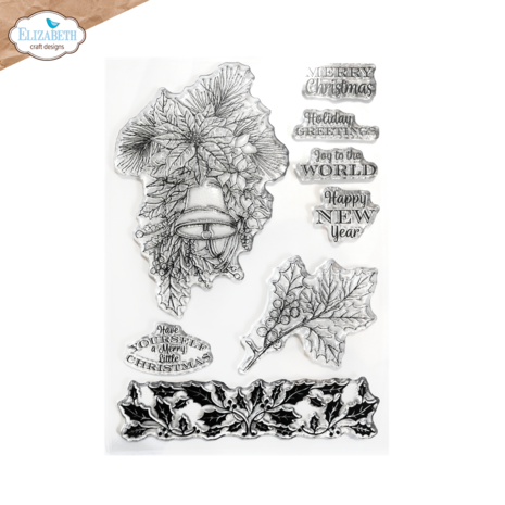 Elizabeth Craft  - Joyous Christmas Stamp Joyous Christmas Elizabeth Craft  - Joyous Christmas Stamp Joyous Christmas