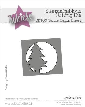Kulricke Stanzschablone "Tannenbaum Insert" Craft Die  Kulricke Stanzschablone "Tannenbaum Insert" Craft Die