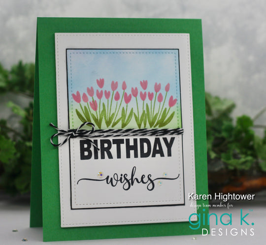 Gina K Designs - STAMPS- Modern Greetings