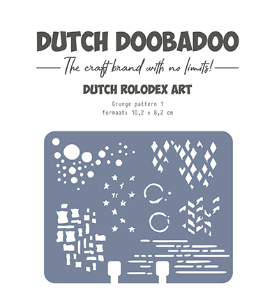 Dutch DooBaDoo - Mask Art Rollerdex pattern