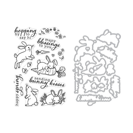 Hero Arts Spring Bunny Stamps & Dies Bundle Hero Arts Spring Bunny Stamps & Dies Bundle