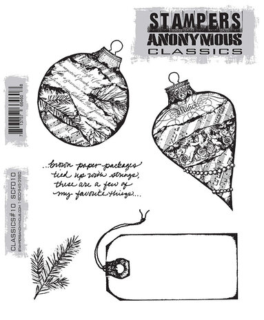 Stampers Anonymous - Classics #10 Cling Mount Stamps