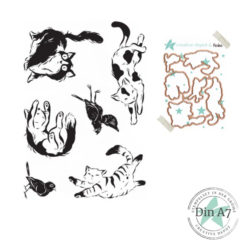 Creative Depot - Bundle - Heikes Welt - Katzen und Co.