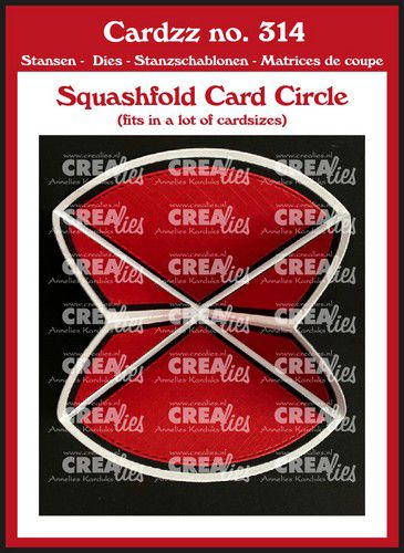 Crealies Cardzz Squashfold-Karte – Kreis
