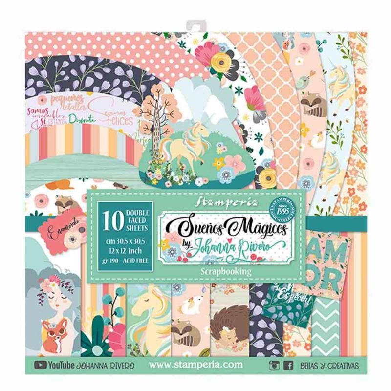 stamperia-suenos-magicos-12x12-inch-paper-pack-sbb