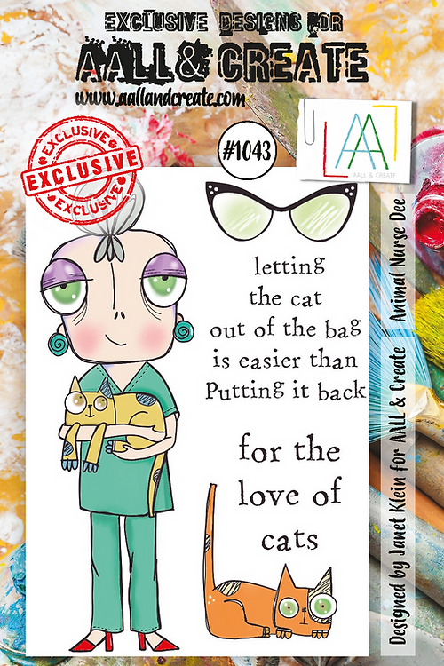 AALL & Create - Stamp Set A7 Animal Nurse Dee