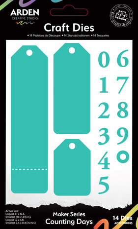 Arden Creative Studio - Maker Series Craft Die Counting Days