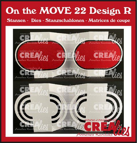 Crealies On the MOVE Design R-Kreise