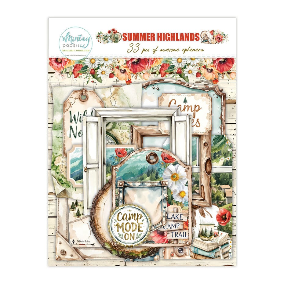 Mintay - Summer Highlands Paper Ephemera (33pcs)