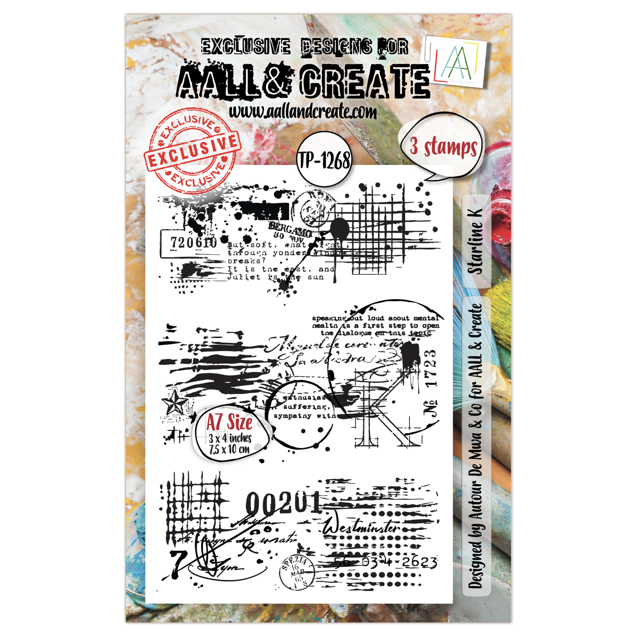 AALL and Create -A7 Stamp Set - Starline K AALL and Create -A7 Stamp Set - Starline K