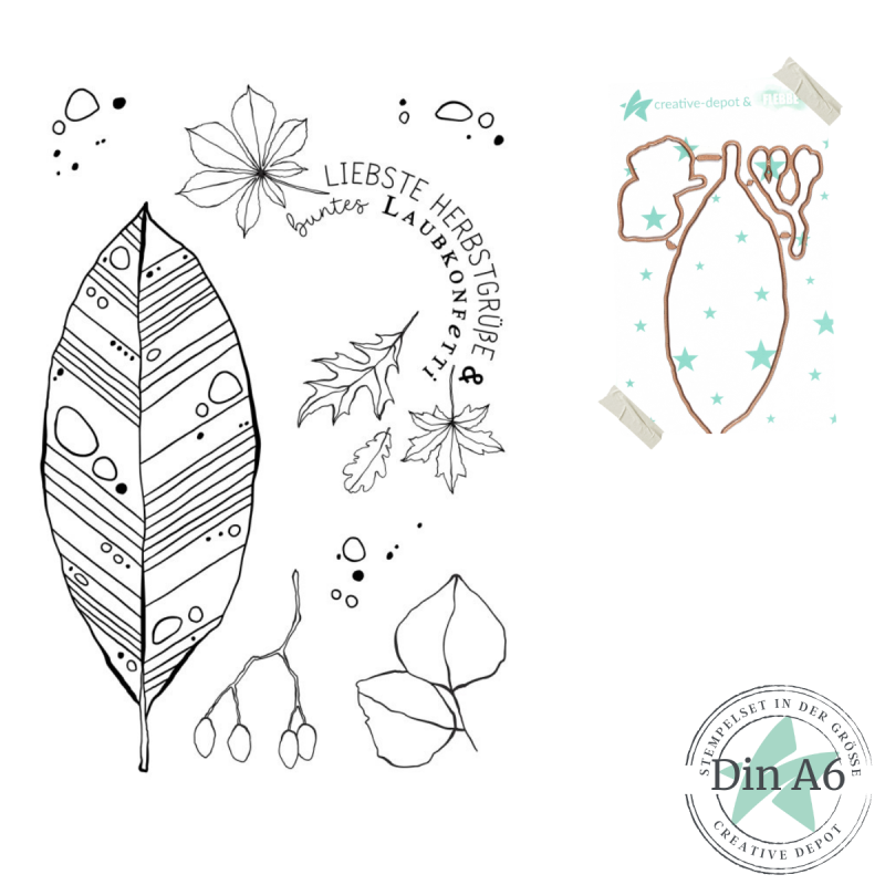 Creative Depot -  Bundle - Laubkonfetti 