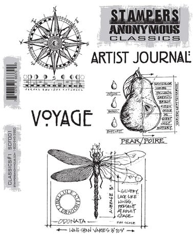 Stampers Anonymous - Classics #1 Cling Mount Stamps