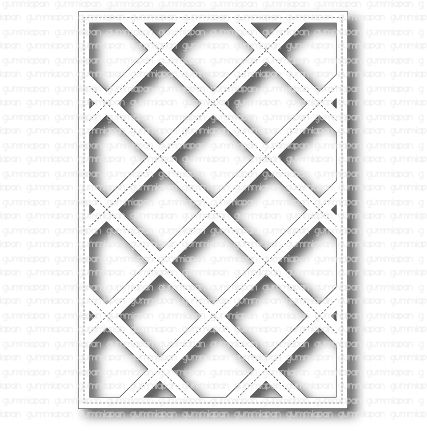 Gummiapan - Checkered Background Die