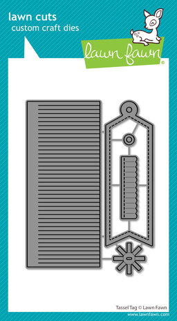 Lawn Fawn - Tassel Tag Lawn Cuts Dies Lawn Fawn - Tassel Tag Lawn Cuts Dies