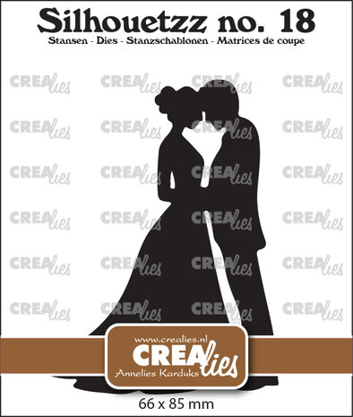 Crealies - Silhouetzz Dies No. 18 Wedding Couple